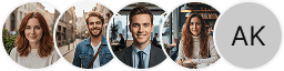 Multiple investor profile avatars on Reign Wertmere trading review block